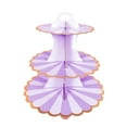 thumbnail image 3 of Storage Rack Clearance! Tier Cupcake Stand Plastic Tiered Serving Stand Dessert Fruit Snack Tower Tray for Wedding Home Birthday Tea Wedding, 3 of 7