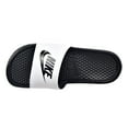 thumbnail image 5 of Nike Benassi JDI Men's Sandals White/Black 343880-100, 5 of 6