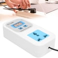 thumbnail image 1 of Controlador De Temperatura Electrónico ABS Shell Control Rango NTC10K Sonda Para Incubación, Chasis De Equipos, Protección De Aire Acondicionado, 1 of 7