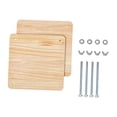 thumbnail image 2 of Rongfmy Wooden Book Press Easy Assemble Bookbinding Press for Desktop Home Cardboard 29x29cm, 2 of 9
