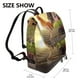 thumbnail image 2 of Fotbe Country Farm Morning Rooster Mochila Bolso con Estampado para Mujer, Mochila Antirrobo de Nylon Impermeable, Bolsa Ligera de Hombro, 2 of 4
