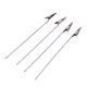 thumbnail image 5 of TICFOX, 12 Uds., a Prueba de óxido, Resistente al Desgaste, Fuerte, Duradero, no se deforma fácilmente, Clip de cucaracha para Fotos, Notas, Tarjetas, Clips de Metal Cayman, 5 of 5