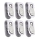 thumbnail image 2 of Naiovety Clips para sábanas Clip para cubierta de edredón de alta resistencia Abrazaderas para colcha antideslizantes multifuncionales Almacenamiento y organización del hogar Púrpura 6 piezas, 2 of 6