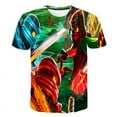 thumbnail image 1 of ROBLOX T-shirt d'Impression Numérique 3D, T-shirt d'Impression Amusante 3D Rue Décontractée Manches Courtes-sebneei, 1 of 2