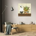 thumbnail image 3 of Pamela Gladding 28x28 Gallery Wrapped Canvas Wall Art Titled - Chef Salad, 3 of 4