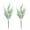 White, variant on Ludlz Artificial Lavender Fake Flowers Stems - 2Pcs 5-fork Faux Lavender Plants Flocked Lilac Bunches Springs Summer Flores Purple Flower Home Decor Bouquet