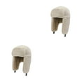 thumbnail image 1 of Youkk Prêt pour l'Hiver Cache-Oreilles Épais Résistant à l'Usure Automne beige 2Ensemble, 1 of 6