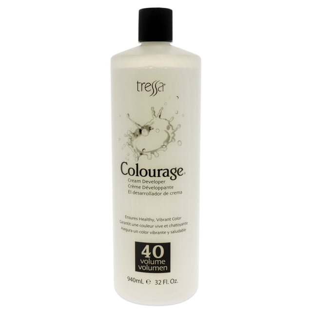 Revelador Colourage de 40 volúmenes de Tressa para unisex, 32 oz, aclarador Tressa Tratamiento 32 oz