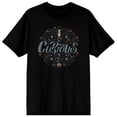thumbnail image 5 of Coraline Curious Circle Adult Black Crew Neck Short Sleeve T-shirt
-Large, 5 of 7