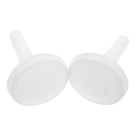 Soimiss 2Pcs Durable White Watering Can Spout Replacement for Garden Hose Suitable for Outdoor Plants