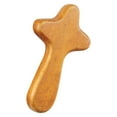 thumbnail image 2 of HBBKVI Wooden Cross Handheld Ornaments, Set of 12 for Prayer and Home Decor, Inspirational Wooden Crosses, 4.1x2.4x0.6 Inch, 2 of 8