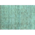 thumbnail image 1 of Ahgly Company Indoor Rectangle Abstract Light Blue Contemporary Area Rugs, 6' x 9', 1 of 4
