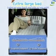 thumbnail image 3 of Car inflatable bed, foldable, camping use, travel essential, standard version, trunk use, 3 of 13