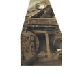 thumbnail image 2 of BSDHOME Chemin de Table Steampunk et Rétro-Futurisme 14x72 Pouces, 2 of 4