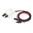 thumbnail image 1 of RV Solar Entry Housing, Steady Current UV Resistant 2 Installation Methods Thick Solar Double Cable Entry Gland with 2m 10AWG Extension Cord for Boat, 1 of 7