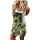 thumbnail image 1 of Qucoqpe - Vestido minifalda tipo caftán de corte A para mujer, estilo vaquero, estilo pichi, en liquidación, 1 of 5