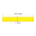 thumbnail image 2 of Acrylic Clay Roller 18.5cm x 2.5cm for Shaping Sculpting, Yellow, 2 of 5