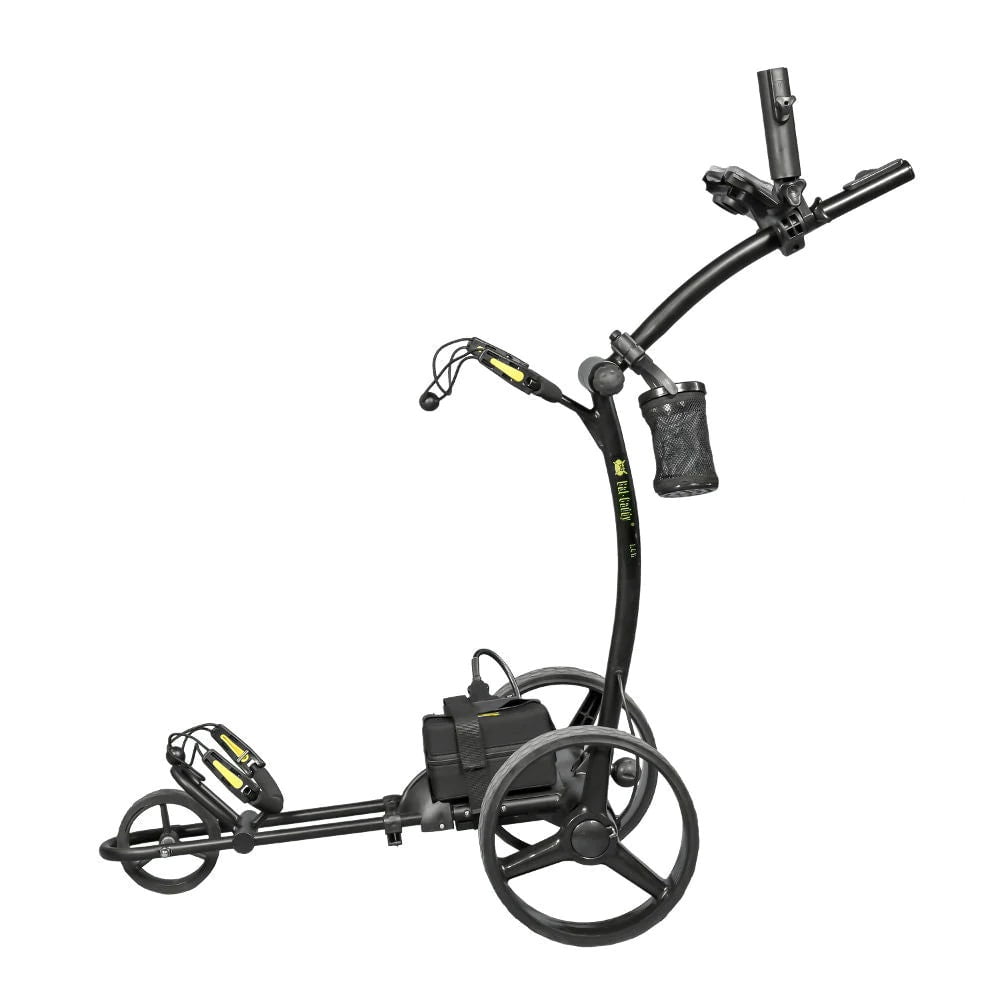 Bat Caddy X4R RemoteControl Golf Bag Cart With Advanced Lithium Battery In Black