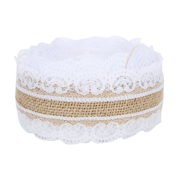 Jute Lace Crafts Clothing Lace Roll Clear Texture For Wedding Birthday Party Decoration