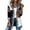 Color Block, variant on Wrongduck Casual Denim Patchwork Shacket for Women Button Front Long Sleeve Shirt Jacket Loose Collared Outerwear