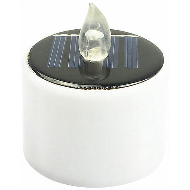 Bougie Lumière Ménage Solaire LED Protection De L'environnement Lampe À Economie D'énergie 1 pieza
