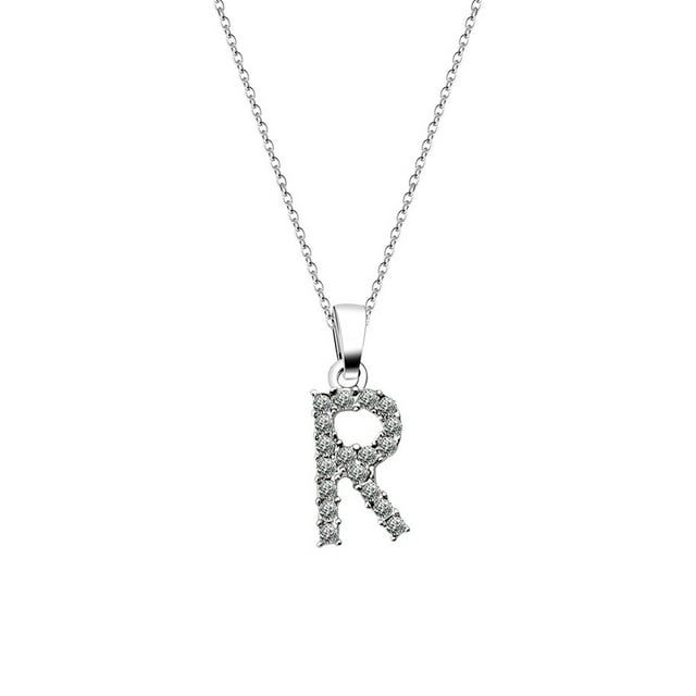 Moda mujer regalo 26 letra inglesa nombre cadena colgante collares joyería Wmkox8yi sjalhkljlk5608