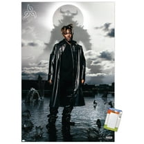 Juice WRLD - Fighting Demons Album Cover Wall Poster, 22.375" x 34"