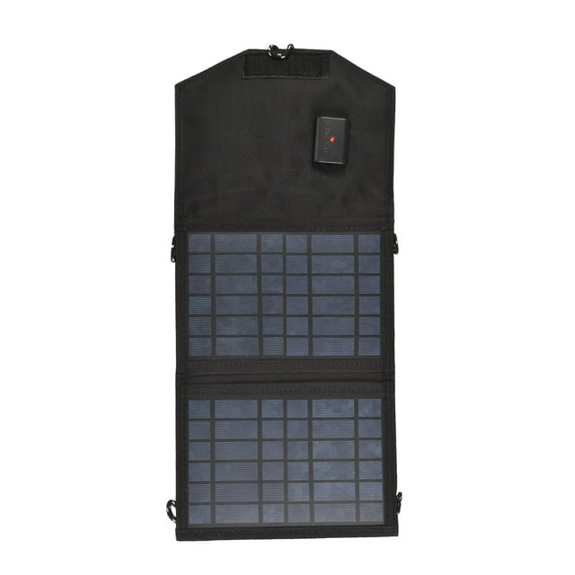 Amdohai 7W Foldable Solar Panel Portable Solar Power Solar Panel Solar Module Panel Portable High Efficiency Solar Panel with USB Port