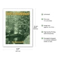 thumbnail image 2 of Travel In Germany (Reist in Deutschland) - Spreewald Biosphere Reserve - Vintage Travel Poster by Haneberg Studio c.1950s - Bamboo Fine Art 290gsm Paper (Unframed) 17x22in, 2 of 4