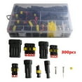 thumbnail image 1 of 300 Pieces/Kit Plastic Car Electrical Wire Connector Portable 12A Replacement Repairing Terminal Accessories with Storage Box, 1 of 7