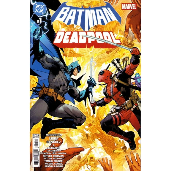 DC/Marvel Batman/Deadpool #1A VF ; DC Comic Book
