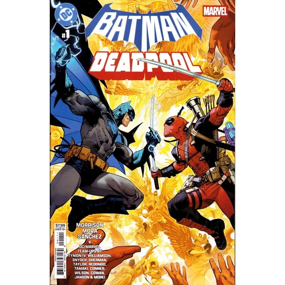DC/Marvel Batman/Deadpool #1A VF ; DC Comic Book