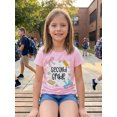thumbnail image 5 of RUINIXCW Toddler Baby Girl Back to School T Shirt First Day of School Outfit Little Girl Pre Kindergarten First Second Third Fourth Fifth Grade Short Sleeve Casual Summer Tops 4-11Y, 5 of 7