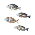 thumbnail image 4 of 4 adornos decorativos de pared de peces, artesanías rústicas de playa, temática , esculturas de madera mediterráneas para cocina y oficina., 4 of 9