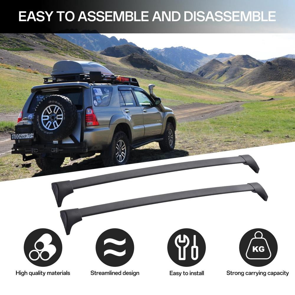 Pro Rack J Bar Roof Rack 4PCS Ultra Strong Load Kayak Rack J Bar Carrier Vehicle Space ...