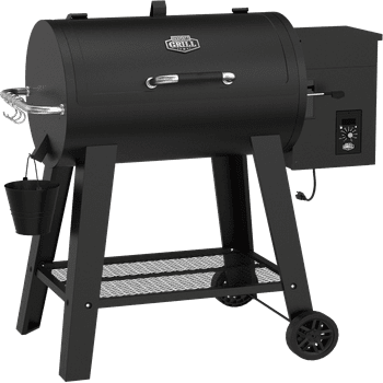 Expert Grill 28" Pellet Grill in Black with 22lb Capacity Hopper