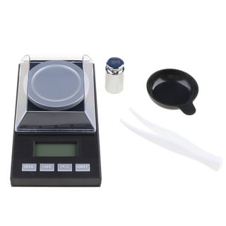 Cabilock 2pcs Diamond Weighing Pan Digital Weighing Powder Dishes Weighing  Plate Small Scale Microgram Scale Grain Scale Mini Gram Scale Plate Tray