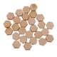 thumbnail image 5 of 50/100/200 piezas encantadoras de madera MDF con forma de hexágono cortado para decorar tu hogar. 200pcs 10mm, 5 of 9