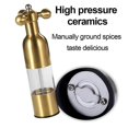 thumbnail image 3 of Pepper Grinder Salt Shaker, Kitchen Stainless Steel Salt Pepper Grinders Hand-made Adjustable, 3 of 5