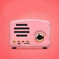 thumbnail image 3 of Retro BT Speaker, Vintage Decor Small  BT Speaker, Powerful Bass Mini Wooden Radio for Kitchen Desk Bedroom Office Party Outdoor Plug in Card, 3 of 7