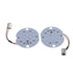 thumbnail image 4 of 2 Piezas Style Luz De Señal De Giro Touring Lamp Bulbs Pannel Fit Para Harley Touring Softail (1156 Base) rojo Macarena Lente de visores de señal de giro ahumada, 4 of 6