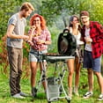 thumbnail image 6 of Portable Propane Gas Grill,15000 BTUS BBQ Grill with 348 SQ Inch Large Cooking Areas,Sturdy Quick-Fold Legs,Portable & Foldable Gas Grill for Outdoor Camping/Tailgating/Picnic,Orange, 6 of 7