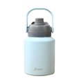 thumbnail image 1 of Hervidor de acero inoxidable, taza de gran capacidad con pajita, deportes al aire libre, Camping, cubo portátil de toneladas, 1 of 3