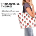 thumbnail image 2 of Easygdp Hand Drawn Strawberry Bolsas Tote para Mujer, Bolsos de Hombro para Viaje, Bolsos de Mano de Gran Capacidad para Compras y Trabajo, 2 of 8