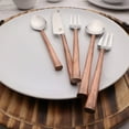 thumbnail image 2 of Sundance Design Burnt Black 20-piece Flatware Set, 2 of 10