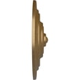 thumbnail image 4 of Ekena Millwork 13 1/4"OD x 1/2"P Classic Ceiling Medallion (Fits Canopies up to 4 1/8"), Hand-Painted Pale Gold, 4 of 6