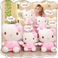 thumbnail image 2 of Almohada Kawaii Sanrio de 30-60cm para niños, de Hello Kitty muñeco de peluche, bonita figura de Anime, sofá, almohada, juguetes para niños, regalos de cumpleaños, 2 of 4