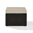 thumbnail image 5 of Crosley Palm Harbor Wicker Patio Ottoman in Brown and Sand, 5 of 7