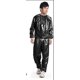 thumbnail image 2 of XL black Unisex/traje de sauna para sudar/adelgazamiento y resistencia al desgarro/traje de entrenamiento deportivo, 2 of 3