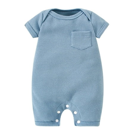 

Girls Jumpsuit Comfortable Round Neck & V Neck Romper Spaghetti Strap Wide Leg Pants with Pockets One Piece Outfits